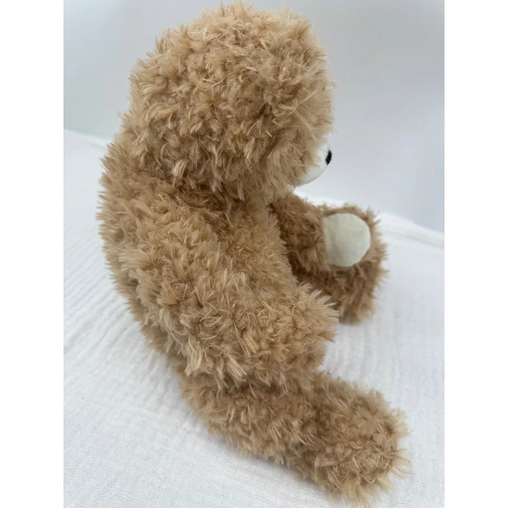 Ganz Sleepy Shelby Bear Plush Tan Shaggy Soft Teddy Bear H15267 15 inch Large